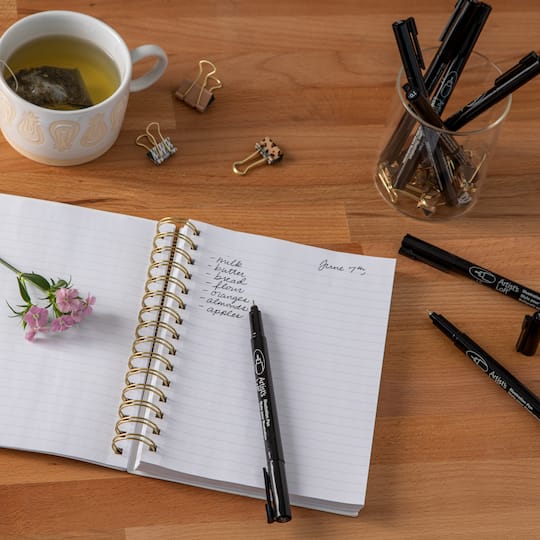 6 Packs: 8 ct. (48 total) Multi Tip Black Illustration Pen Set by Artist's Loft™